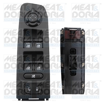 Switch, window regulator